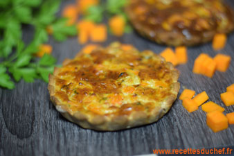 quiche butternut farine riz