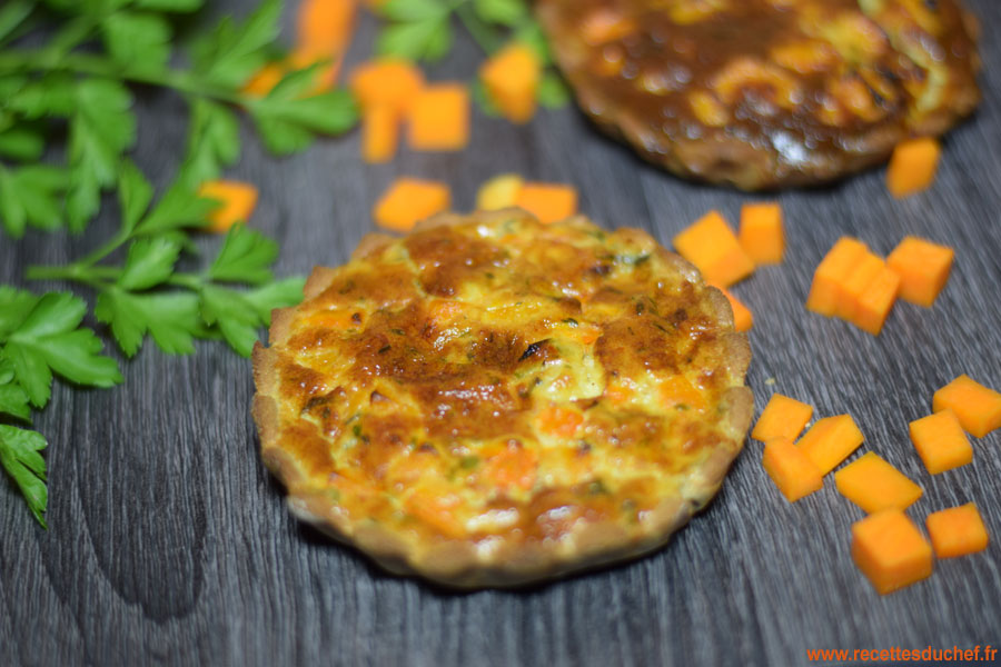 quiche courge butternut