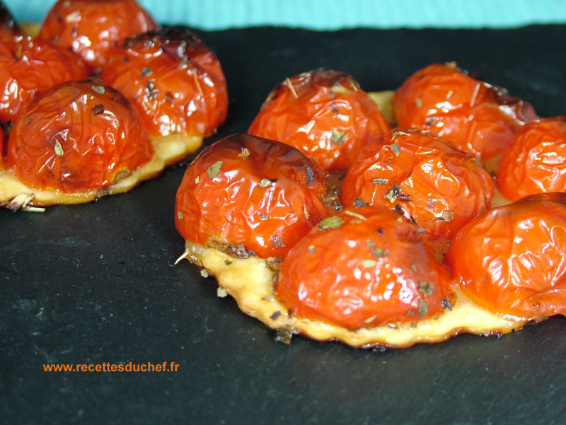 tartelette tomate cerise