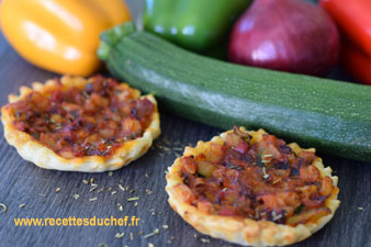 tartelettes aux legumes