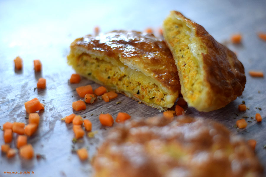 tourte à la carotte