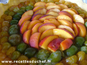 tarte aux fruits