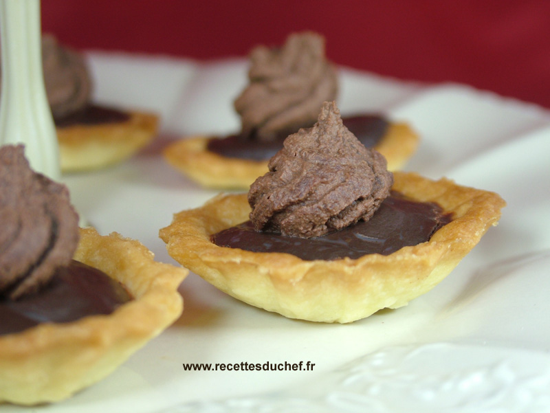 tartelette chocolat