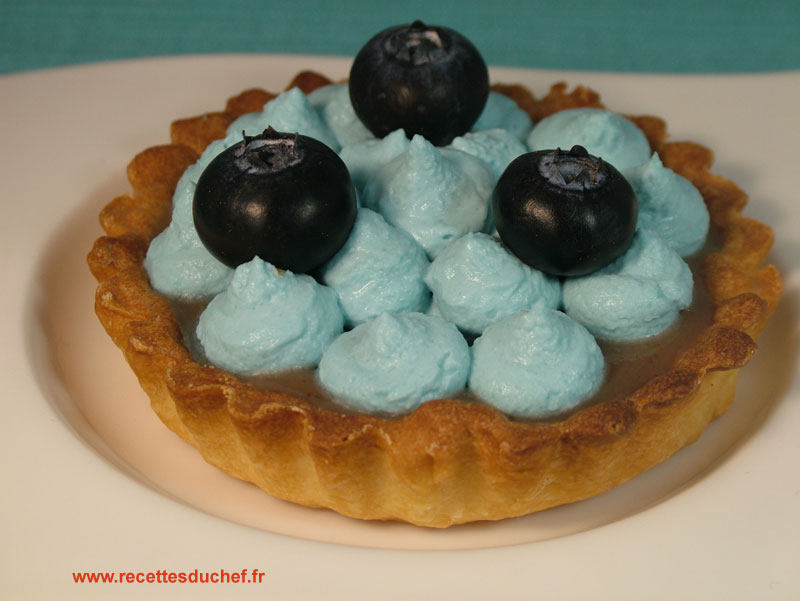 tartelettes marron myrtille