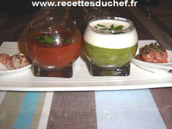 verrine courgette vache qui