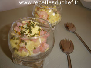 brouillade oeufs crevettes