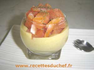 mousse asperge saumon