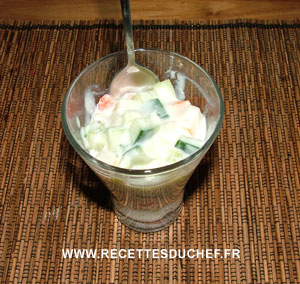 verrine surimi