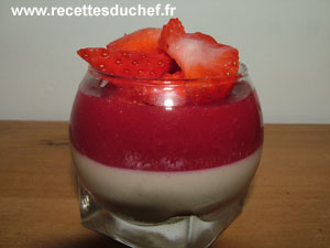 panacotta fruits rouges