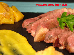 magret canard mangue