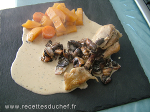 poulet au roquefort